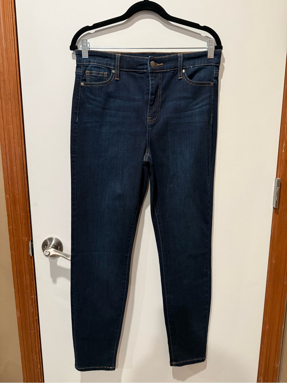 Women’s Buffalo David bitten Molly, high-rise stretch, skinny jeans  dark blue